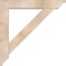 Ekena Millwork Traditional Traditional Smooth Bracket w/ Offset Brace, Douglas Fir, 5 1/2"W x 28"D x 28"H BKT0604X28X28TRA01SDF - alternate 2